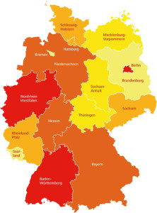 Wo erfolgen die meisten Tierversuche – die Länderkarte des Vereins Ärzte gegen Tierversuche.