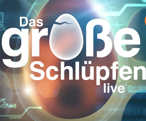 ZDF-Sendungslogo: Das grosse Schlüpfen (©ZDF/Die Animationsfabrik)