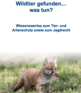 Ein Faltblatt gibt Tipps zum Umgang mit Wildtieren. (©Landestierschutzbeauftragte Hessen / Erni/Fotolia.com)