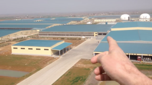Kuhställe bis fast zum Horizont: 2.000 Tiere pro Gebäude. (screenshot)